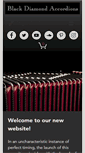 Mobile Screenshot of blackdiamondaccordions.com